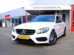 Mercedes-Benz C-klasse Estate - 180 AMG Premium Aut. Pano|Leder|1e Eig|Sporstoelen|Navi|LMV