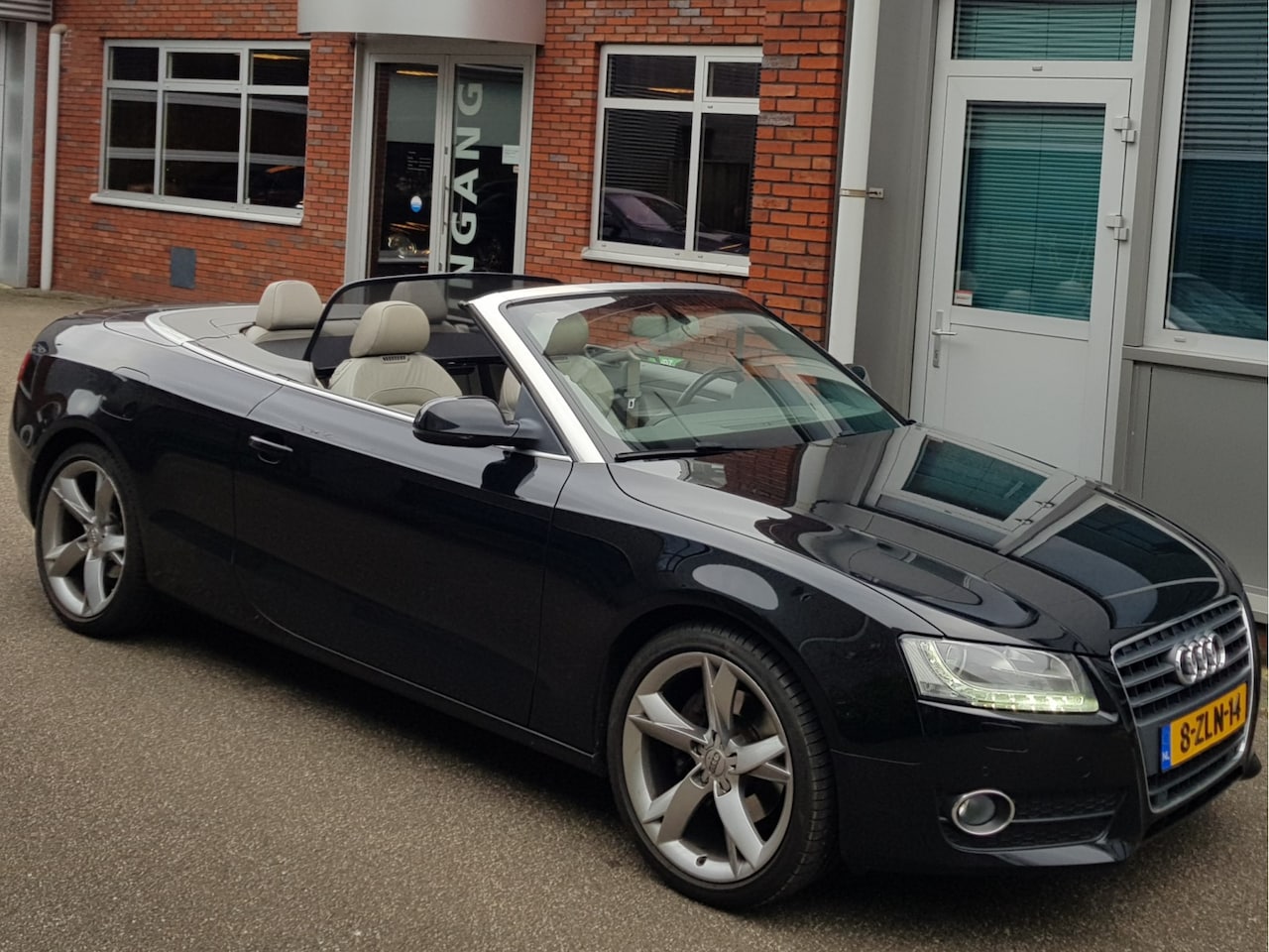 Audi A5 Cabriolet - 2.0 T Aut 211Pk Modificatie Leder Navi 19" Xenon - AutoWereld.nl