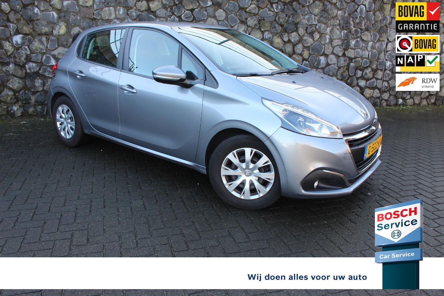 Peugeot 208 - 1.2 PureTech Blue Lease Active Navi Carplay DAB Airco Cruise control - AutoWereld.nl