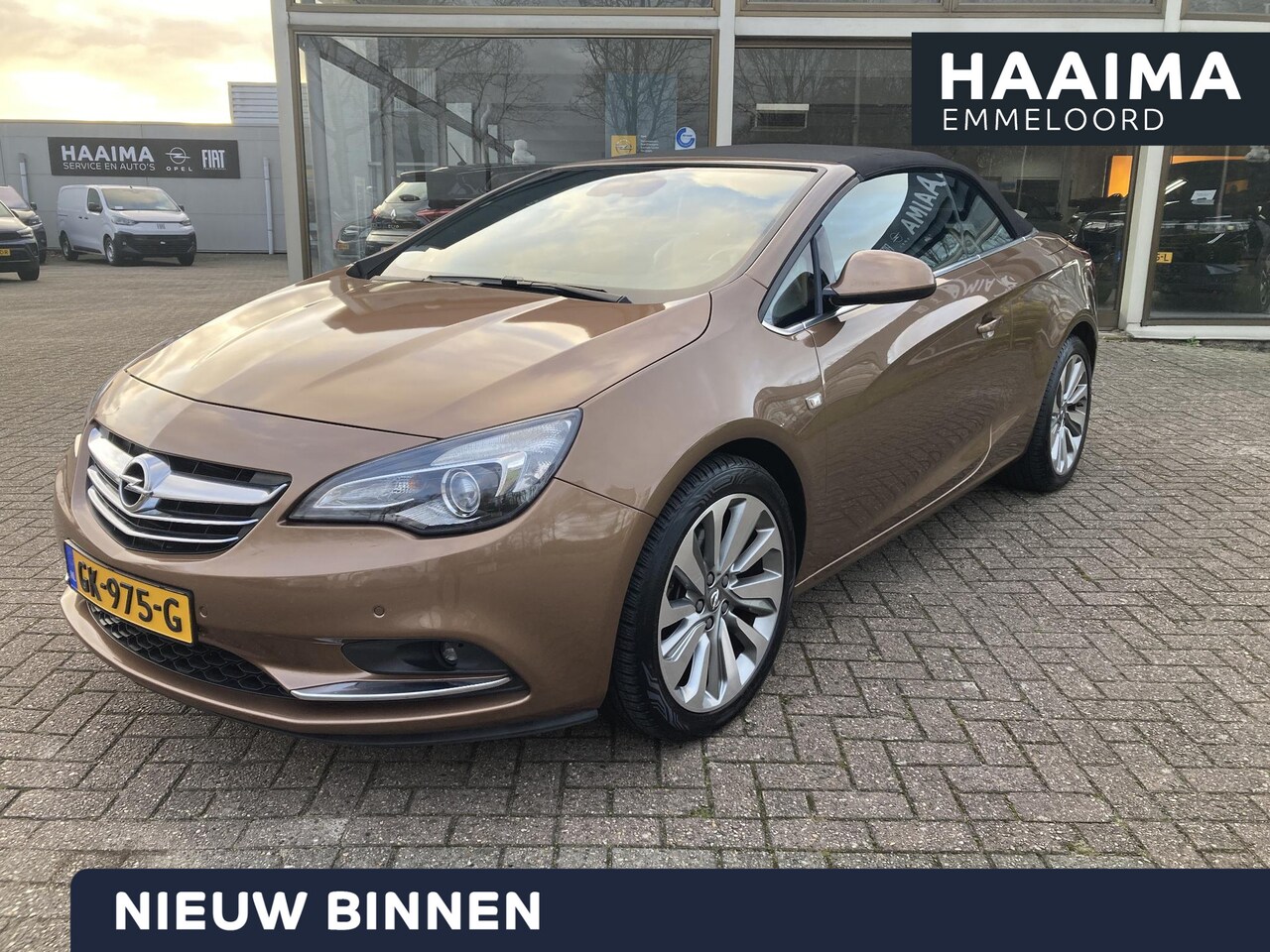 Opel Cascada - 1.6 Turbo Cosmo | ECC | Navi | Winterpakket | Elektrisch Pakket | Leder | AGR | Parkpilot - AutoWereld.nl