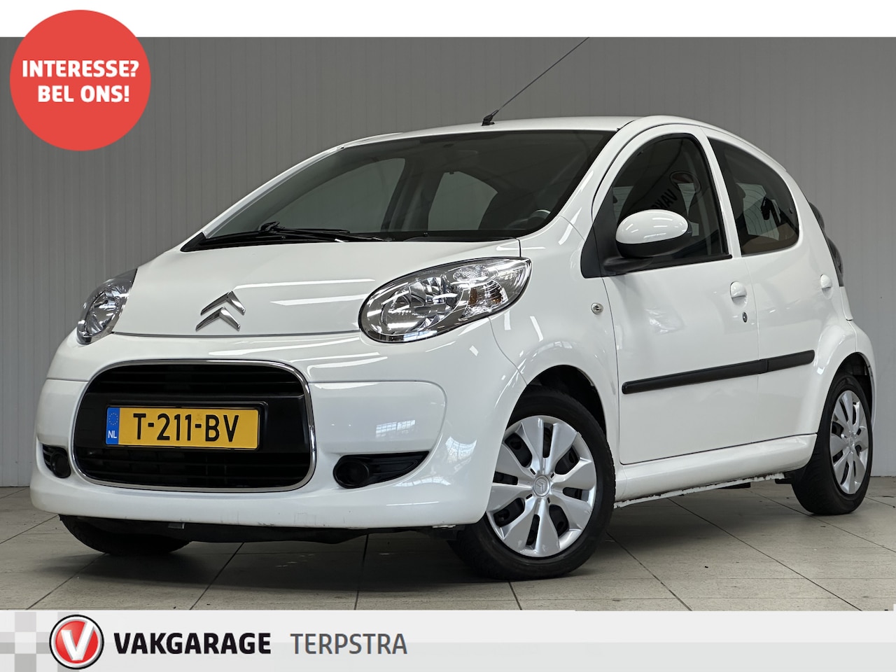 Citroën C1 - 1.0-12V Ambiance /5-Drs! /Media Scherm /Airco /Elek. ramen /C.V. afstand /Bluetooth /Isofi - AutoWereld.nl