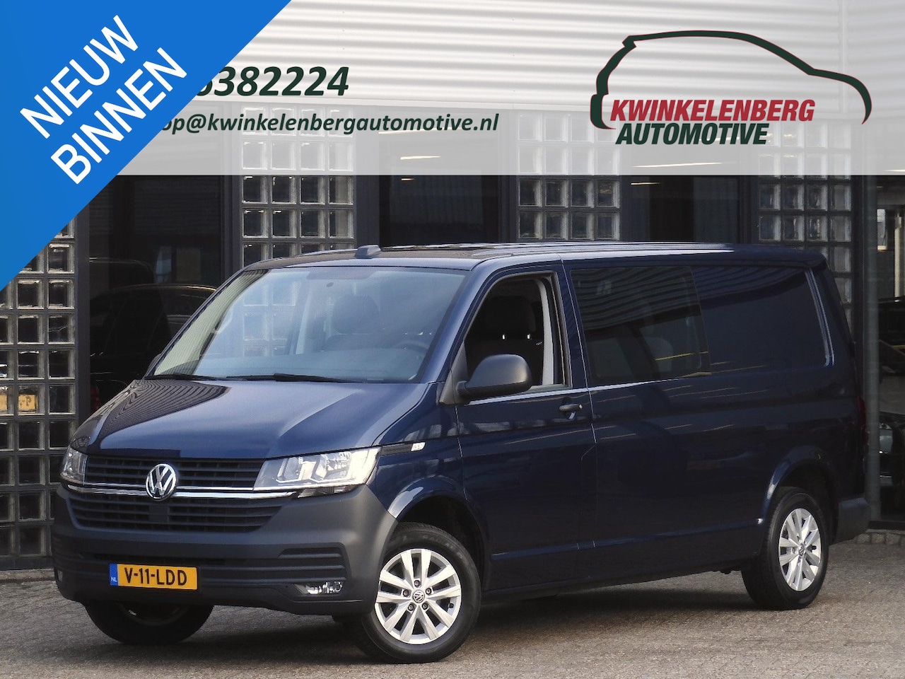 Volkswagen Transporter - DUBBELE CABINE 2.0TDI/ TREKHAAK/ 6-PERSOONS - AutoWereld.nl