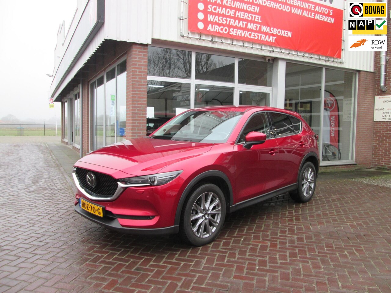 Mazda CX-5 - 2.5 SkyActiv-G 194 GT-M 4WD/ 360 camera /apple,android / trekhaak - AutoWereld.nl