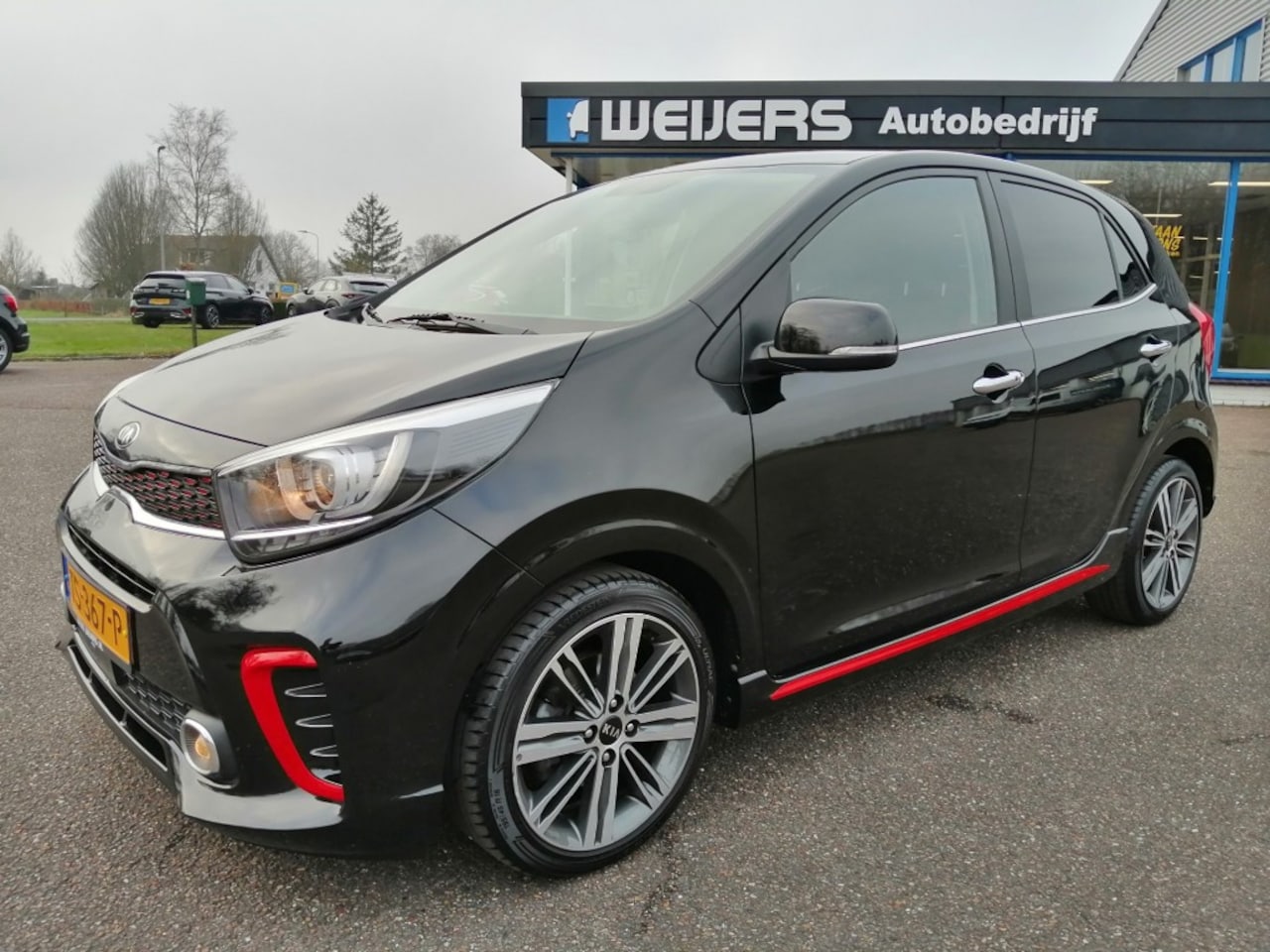 Kia Picanto - 1.0 T-GDI GT-Line 1.0 T-GDI 100pk GT-Line, Leder, Clima, 5 zits, Navi, Clima, Andr - AutoWereld.nl