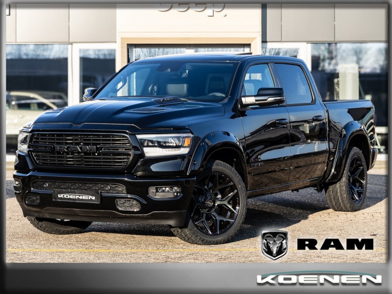 Dodge Ram Pick Up - Geen BPM/ Sport 5.7 V8 HEMI PANODAK/22 inch 4-PLAY/ BUSHWACKERS/ - AutoWereld.nl