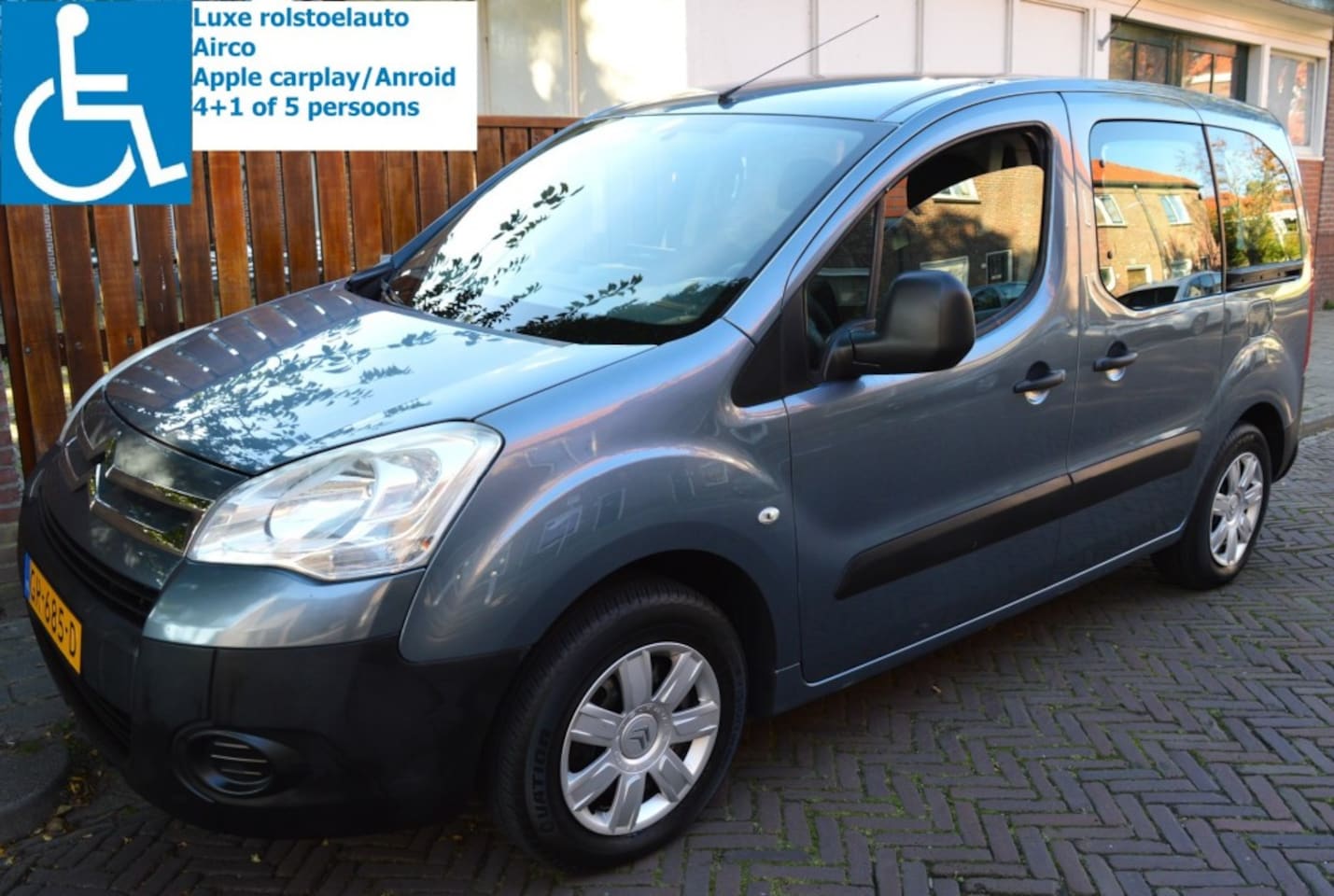 Citroën Berlingo - 1.6 ROLSTOELAUTO AIRCO 5-PERSOONS - AutoWereld.nl