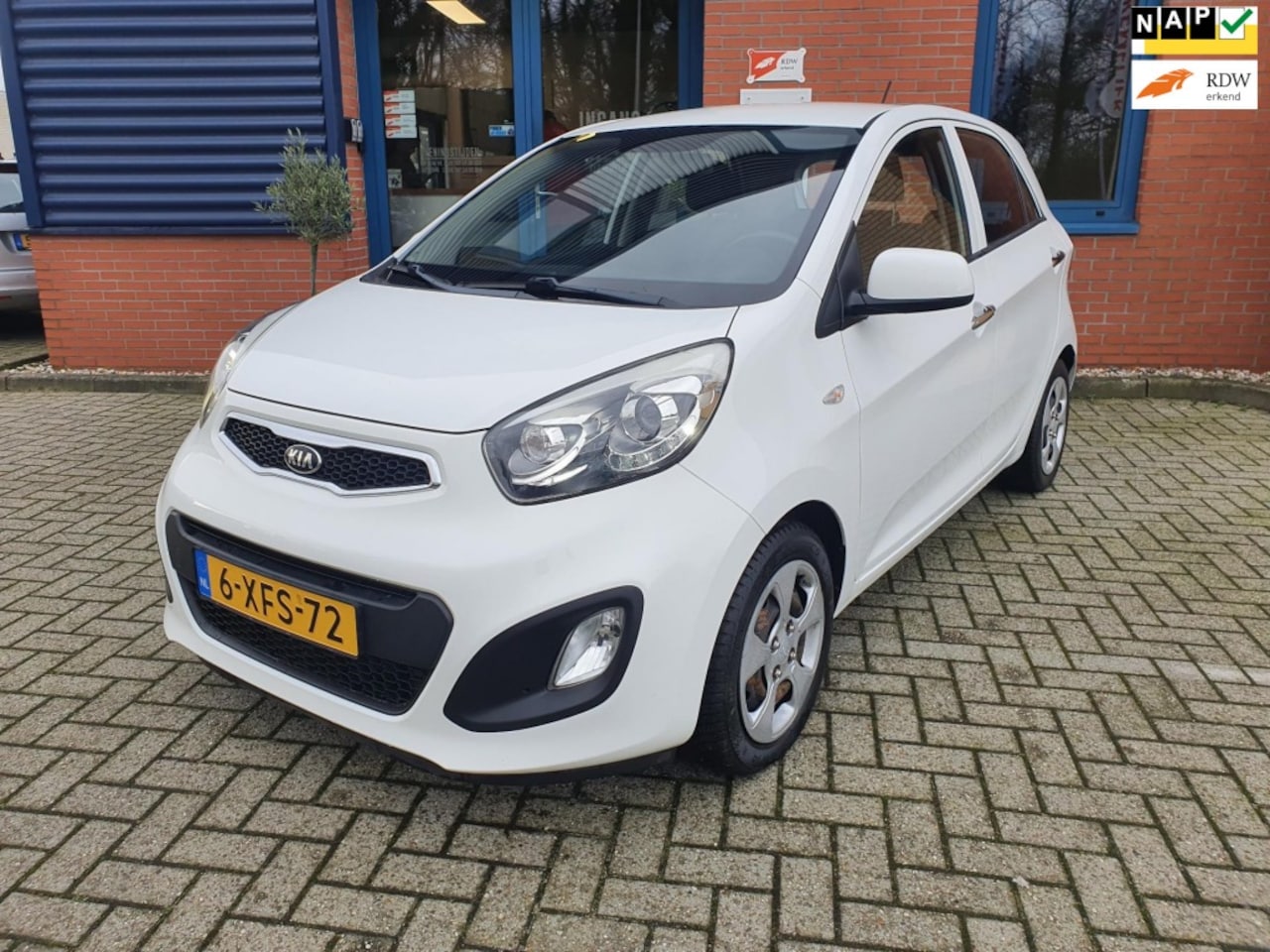 Kia Picanto - 1.0 CVVT BusinessLine Airco NL auto - AutoWereld.nl