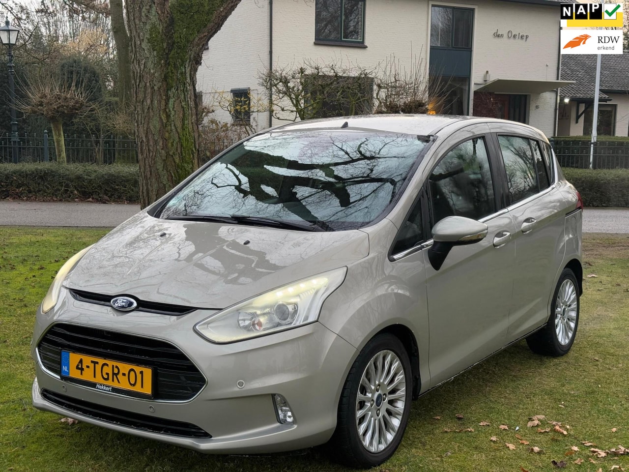 Ford B-Max - 1.0 EcoBoost Titanium Trekhaak Camera PDC - AutoWereld.nl