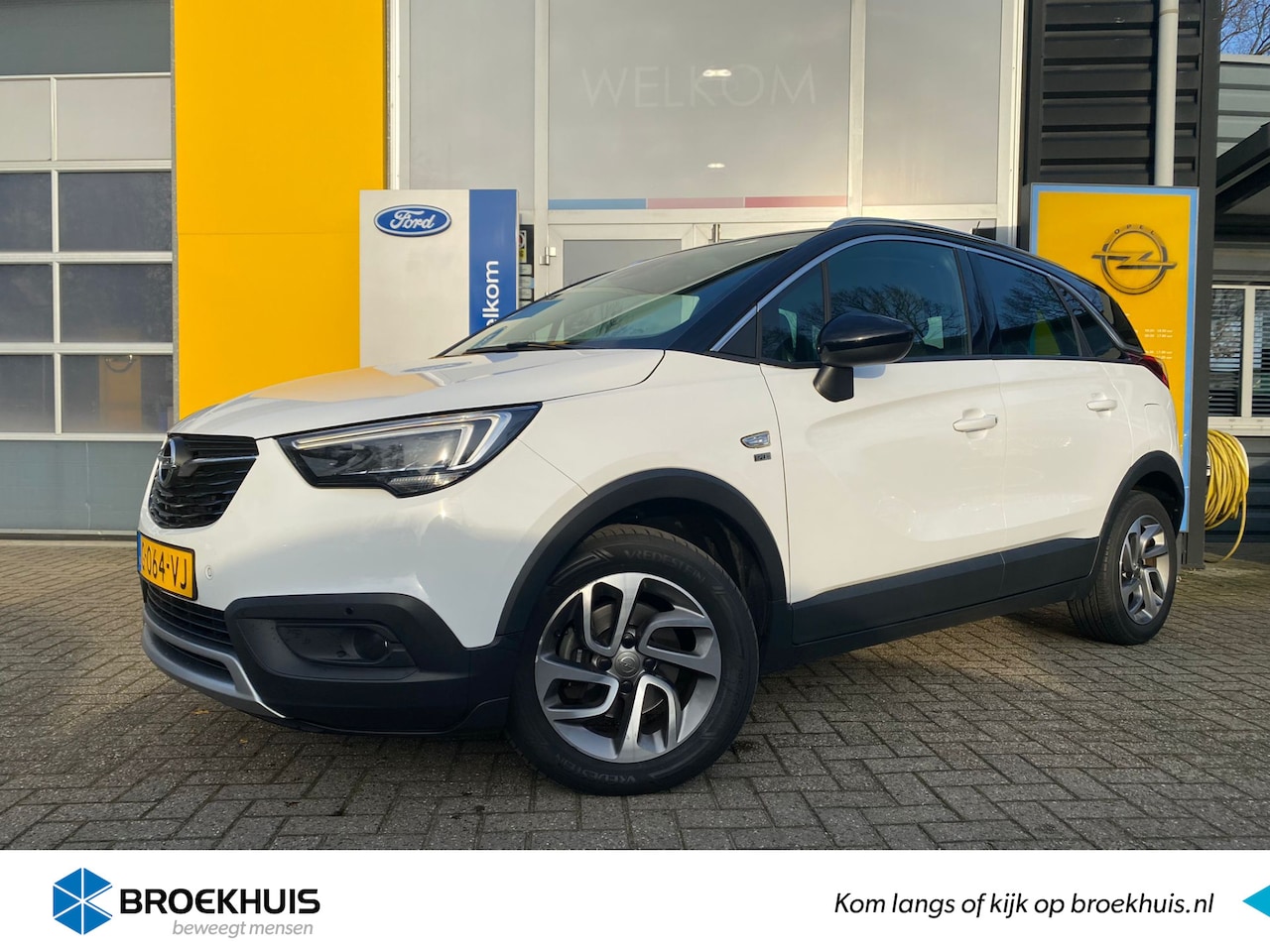 Opel Crossland X - 1.2 Turbo 120 Jaar Edition+ | NAVIGATIE| CLIMATE CONTROL| STOEL/STUUR & VOORRUITVERWARMING - AutoWereld.nl