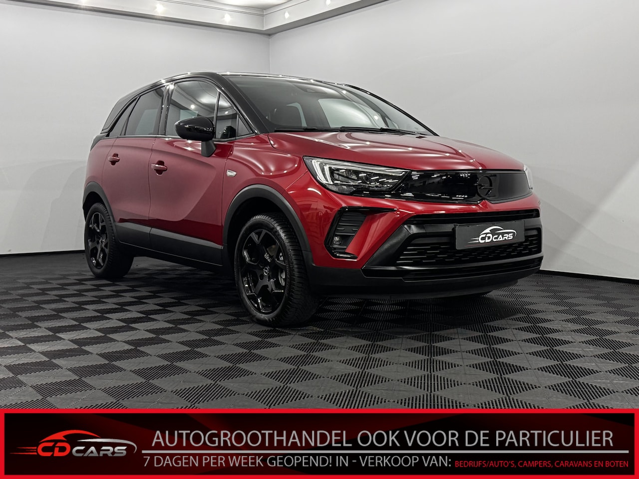 Opel Crossland - 1.2 Turbo GS Line Half leder, Clima, Apple carplay, Parkeersensoren, Cruise control, Rijst - AutoWereld.nl