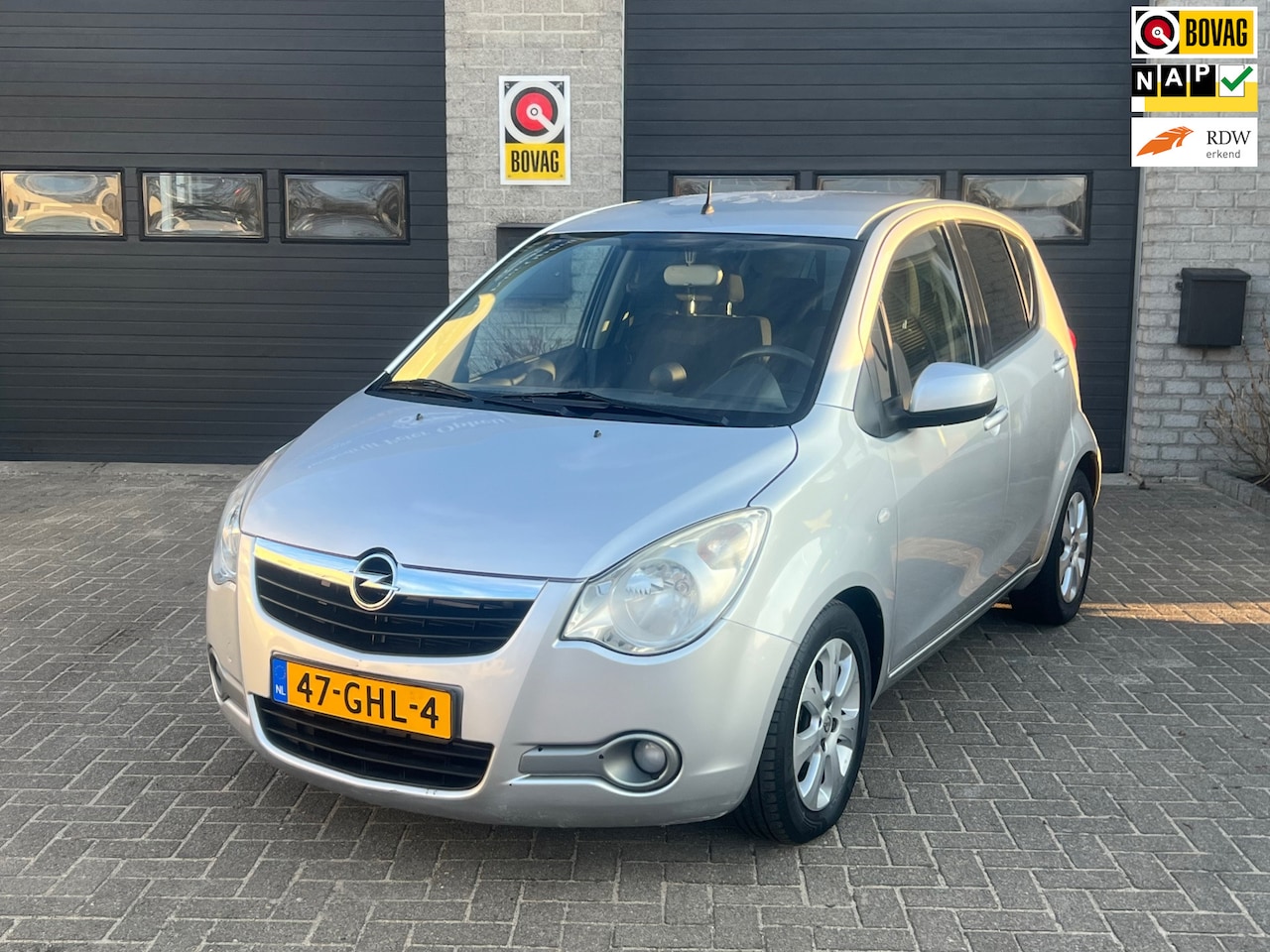 Opel Agila - 1.2 Enjoy *Automaat*Airco*Garantie* - AutoWereld.nl