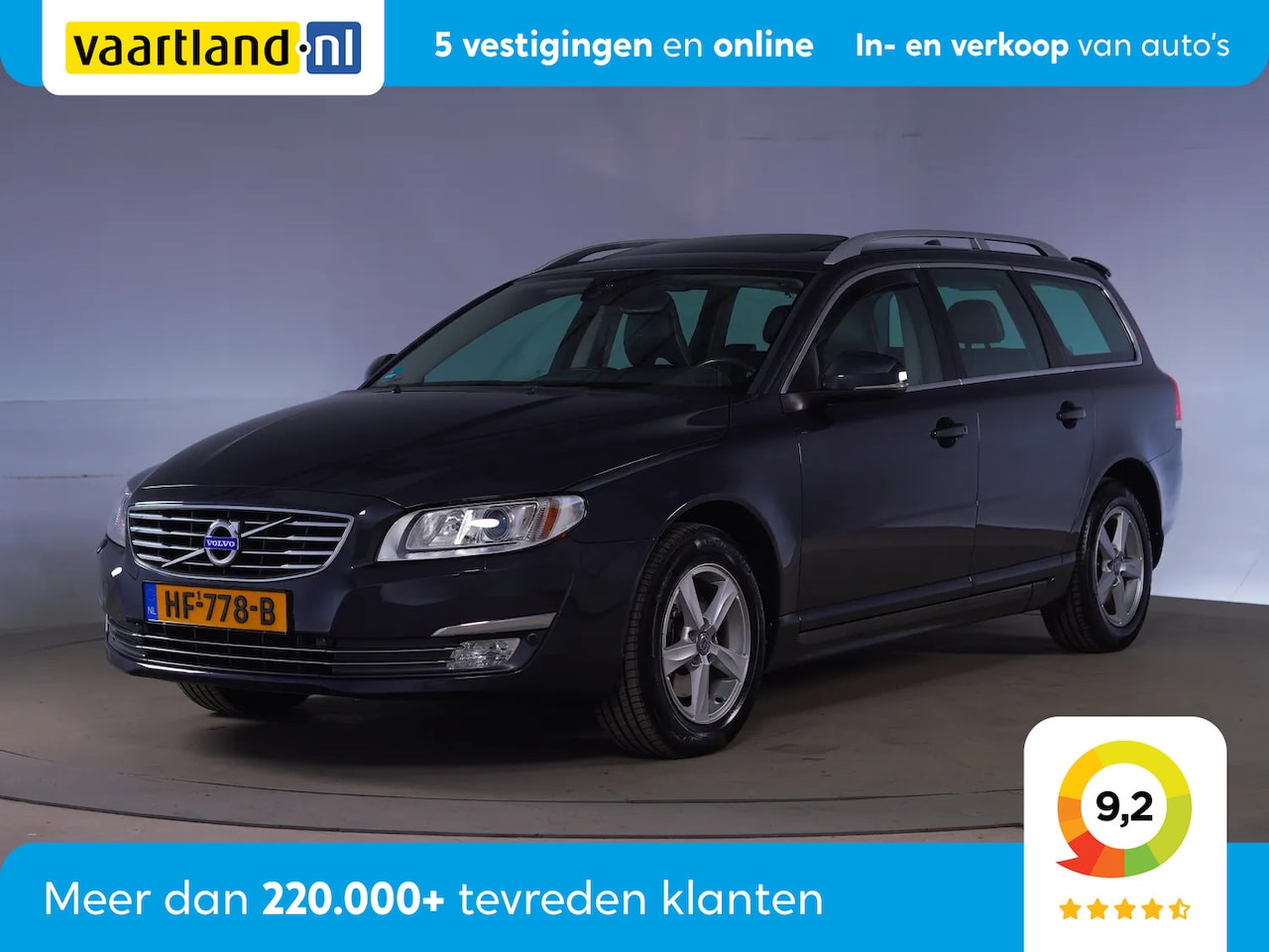 Volvo V70 - 2.0 D3 Inscription Edition[ Harman & Kardon Pano Memory Seats] - AutoWereld.nl