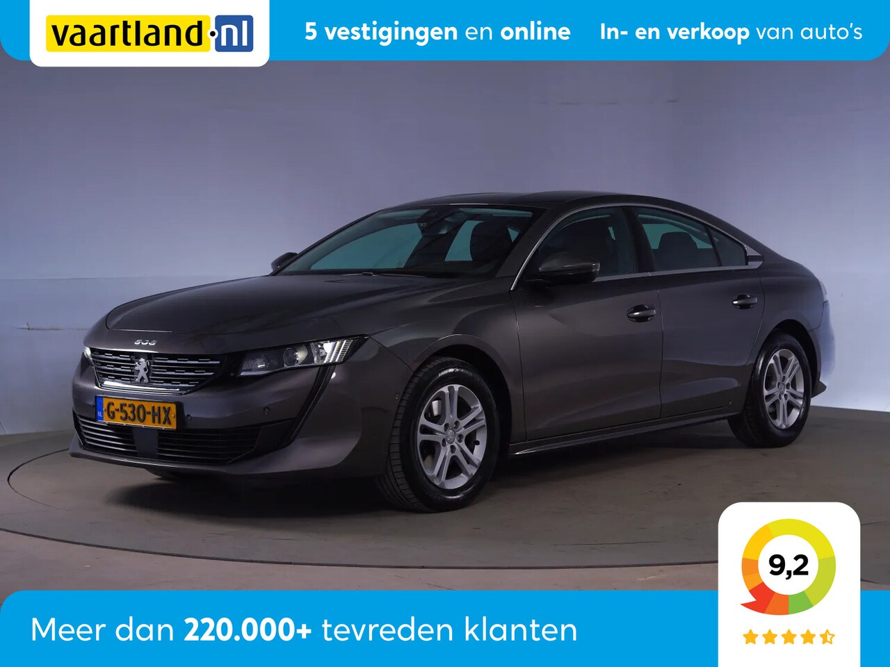 Peugeot 508 - 1.6 PT. Active Aut [ Nav Camera 360 Parkeerassistent ] - AutoWereld.nl