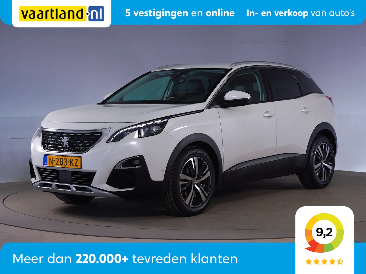 Peugeot 3008 - 1,2 PureTech Premiere [Leder, Carplay, Camera] - AutoWereld.nl