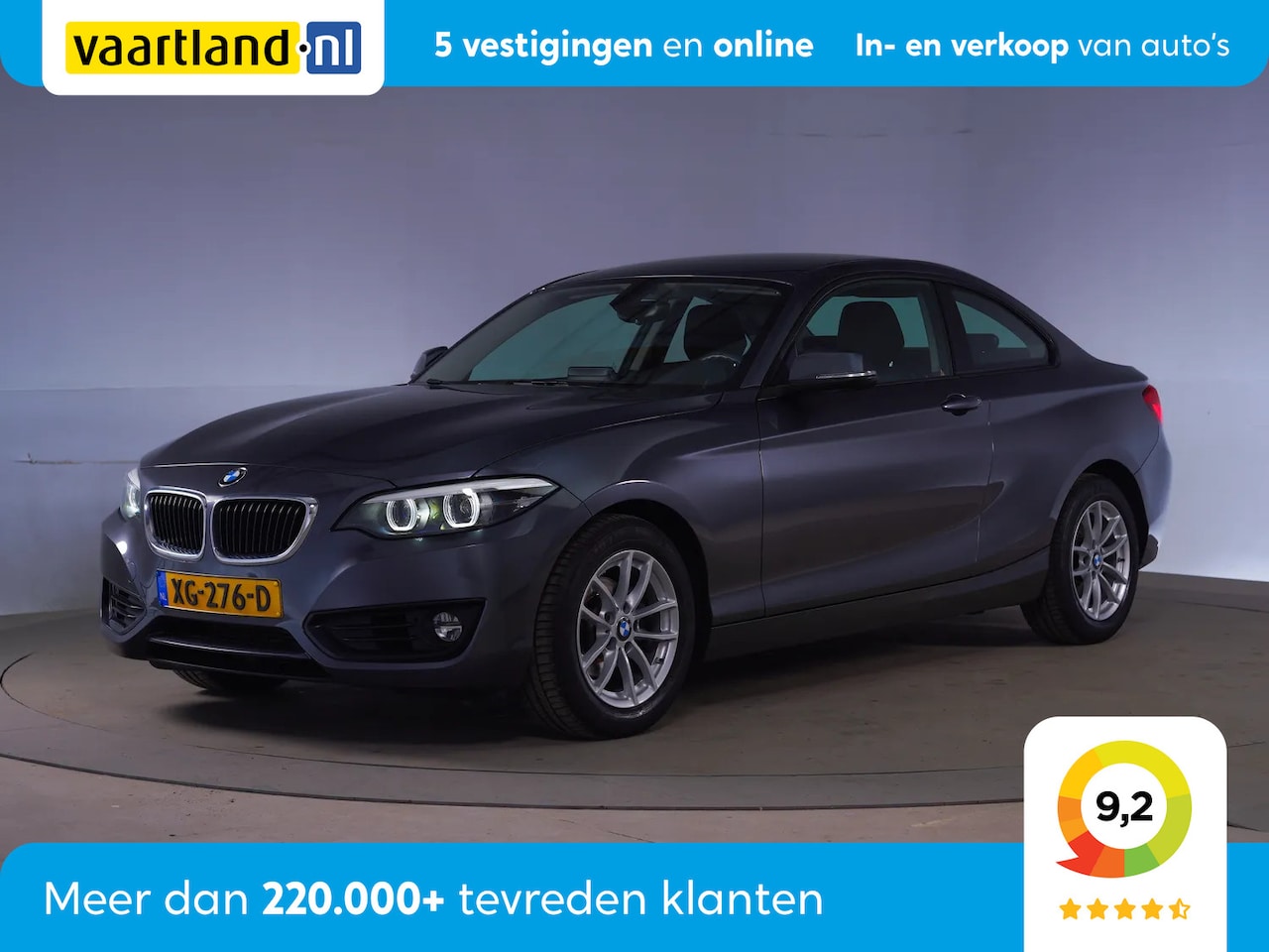 BMW 2-serie Coupé - 218i Executive Aut. [ Cruise Full LED Climate control ] - AutoWereld.nl