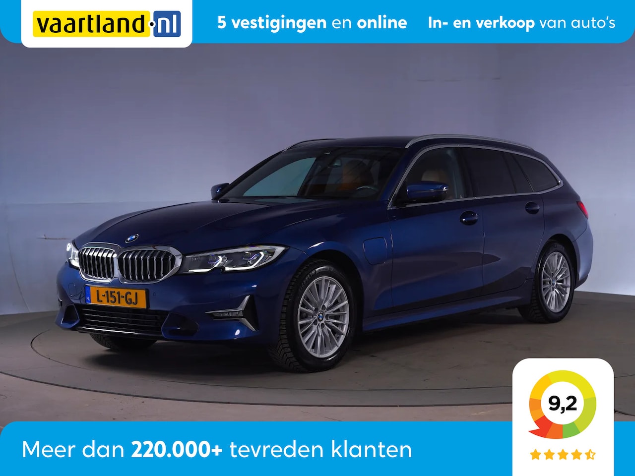 BMW 3-serie Touring - 320e Luxury Line Aut. [ Navi Laser-Light Sportstoelen ] - AutoWereld.nl