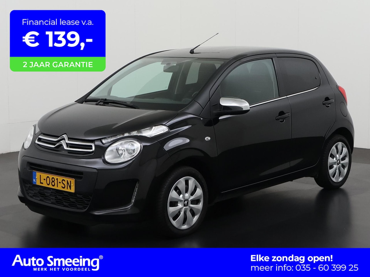 Citroën C1 - 1.0 VTi Feel | Airco | Bluetooth | 12 mnd Garantie | - AutoWereld.nl