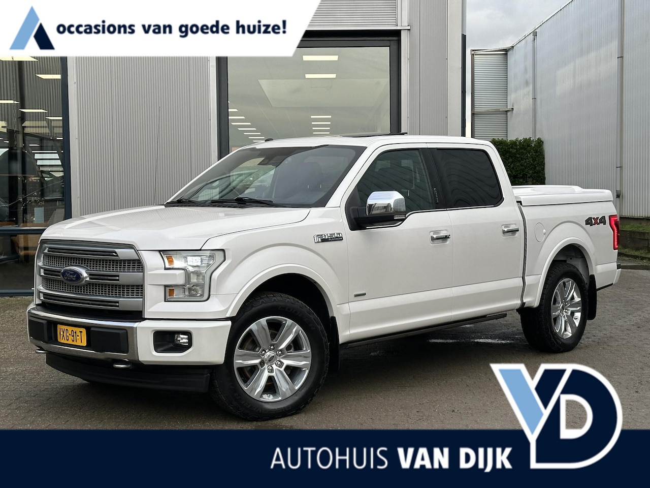 Ford F150 - USA F-150 3.5 V6 Ecoboost SuperCrew Platinum | Pano-Dak/Leder/Navi/Camera/LED - AutoWereld.nl