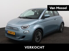 Fiat 500 - ICON 42 kWh | Navigatie | Parkeersensoren voor + achter | Stoelverwarming | Camera | Apple