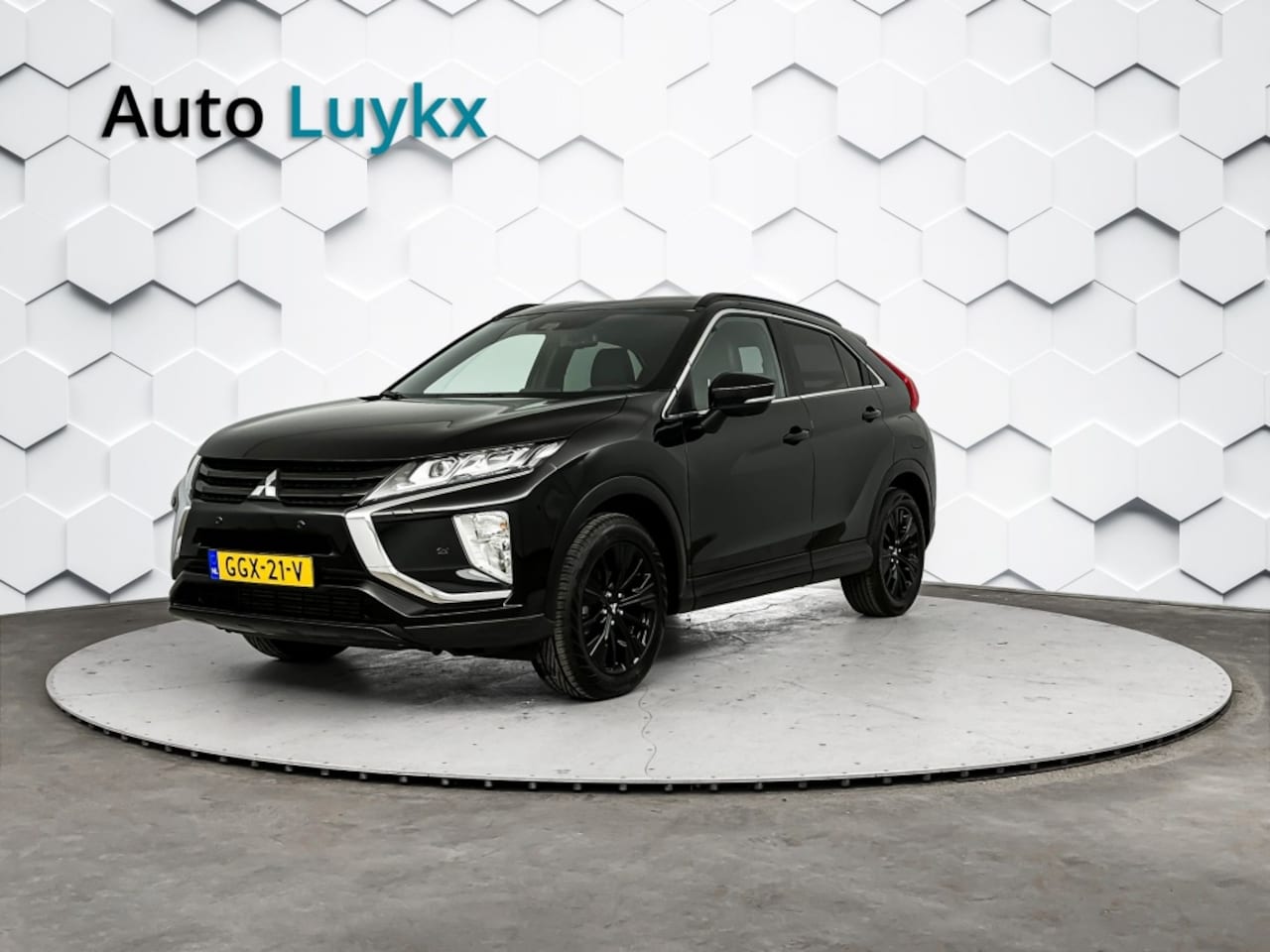 Mitsubishi Eclipse Cross - 1.5 DI-T Black Edition | 18'' Zwarte L.M. Velgen | Lederen Bekleding | Parkeercamera - AutoWereld.nl