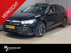 Volkswagen Passat Variant - 1.5 eTSI Elegance Business 18"/Panoramadak/Leder + memory/Stoelverwarming + koeling + mass