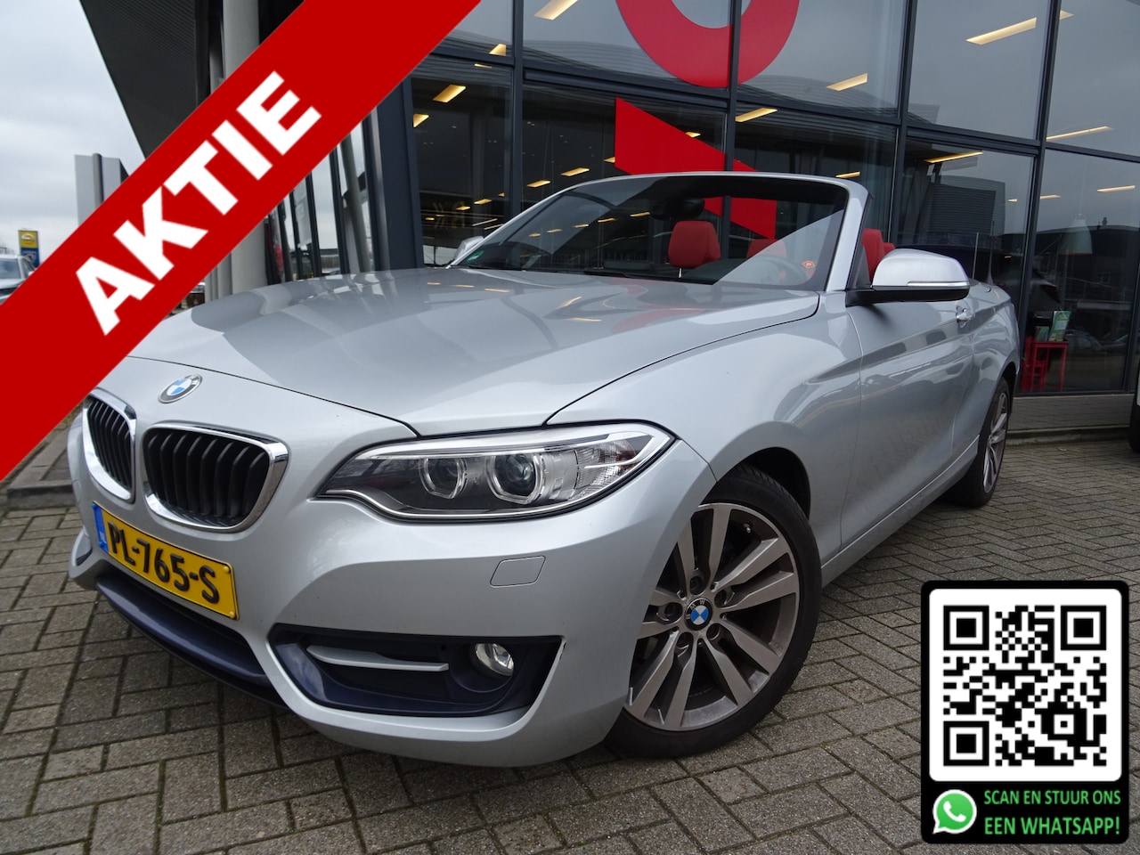 BMW 2-serie Cabrio - 218i / LEDER / NAVIGATIE / TREKHAAK - AutoWereld.nl