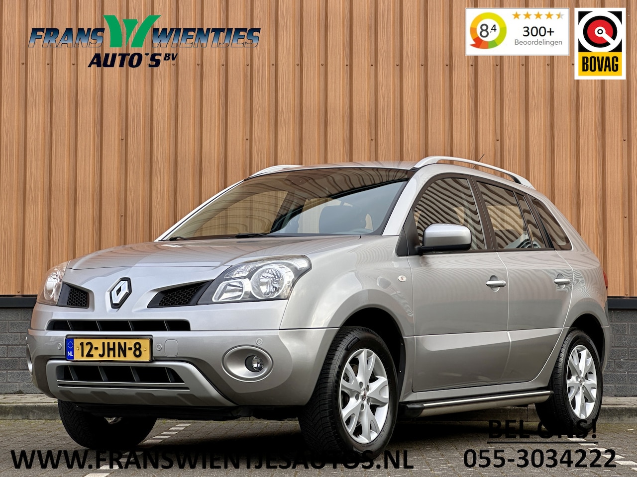 Renault Koleos - 2.5 Dynamique Pack | Cruise Control | Trekhaak | Keyless Entry | Parkeersensoren | Aircond - AutoWereld.nl