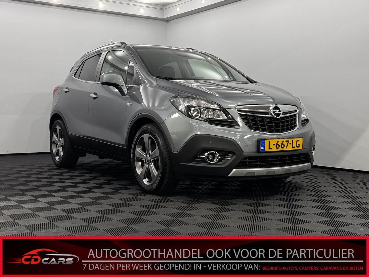 Opel Mokka - 1.4 T Cosmo Half leder, Camera, Clima, Cruise control, Lendenstoelen, Stoelverwarming - AutoWereld.nl