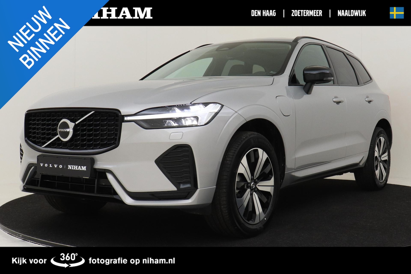 Volvo XC60 - T6 RECHARGE AWD PLUS DARK *NIEUW* -PANO.DAK|HARMAN/KARDON|TREKHAAK|POWER-SEATS - AutoWereld.nl