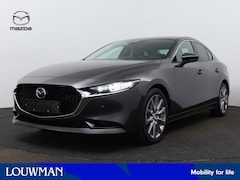 Mazda 3 - 3 2.0 e-SkyActiv-G M Hybrid 150 Exclusive-line | 360 Camera | LM velgen | Dodehoek Ass. |