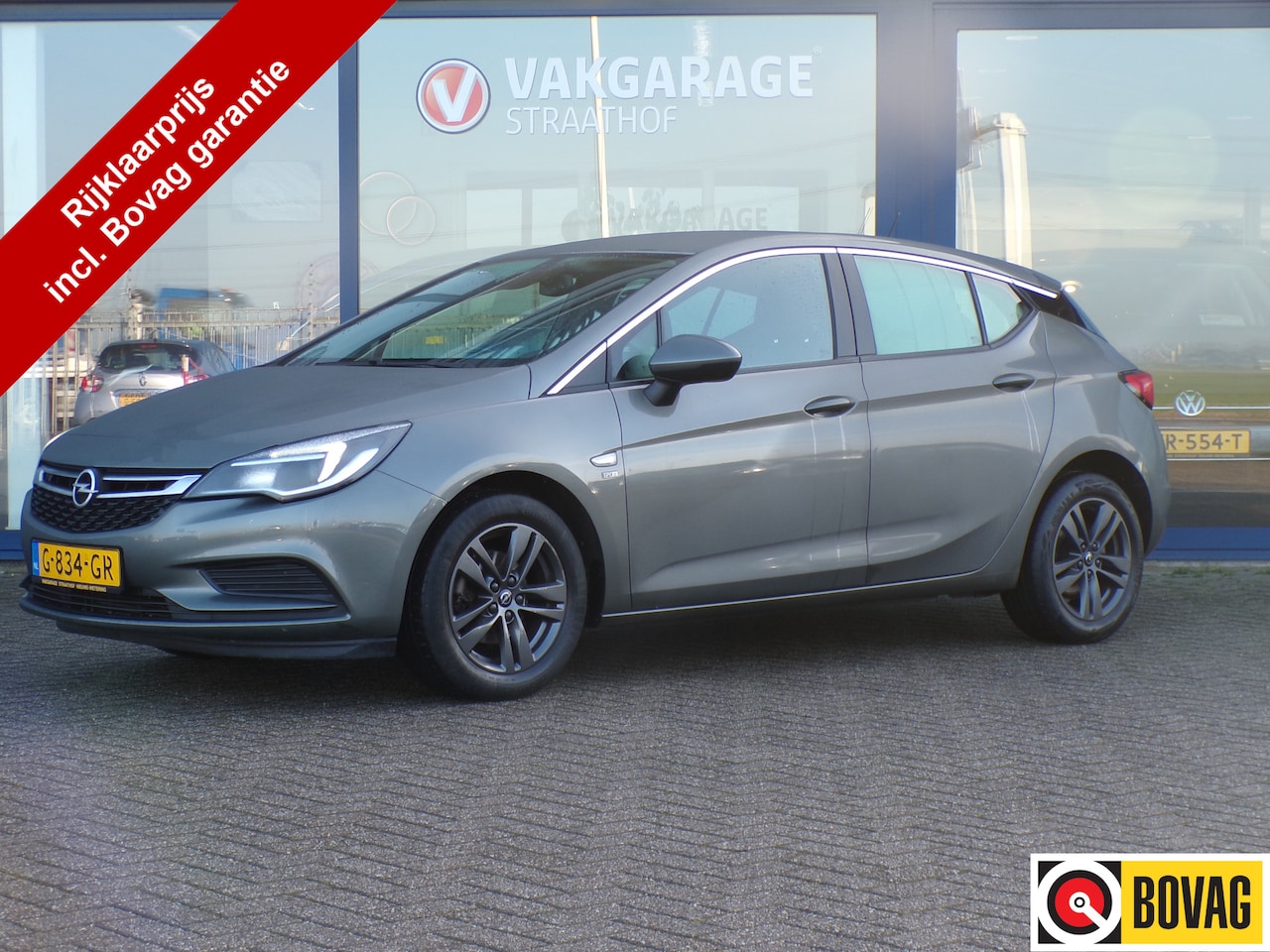 Opel Astra - 1.0 Turbo 120 Jaar Edition 1.0 Turbo 120 Jaar Edition, Carplay + Android Auto / Navi / Cruise control + Limiter / 16' - AutoWereld.nl