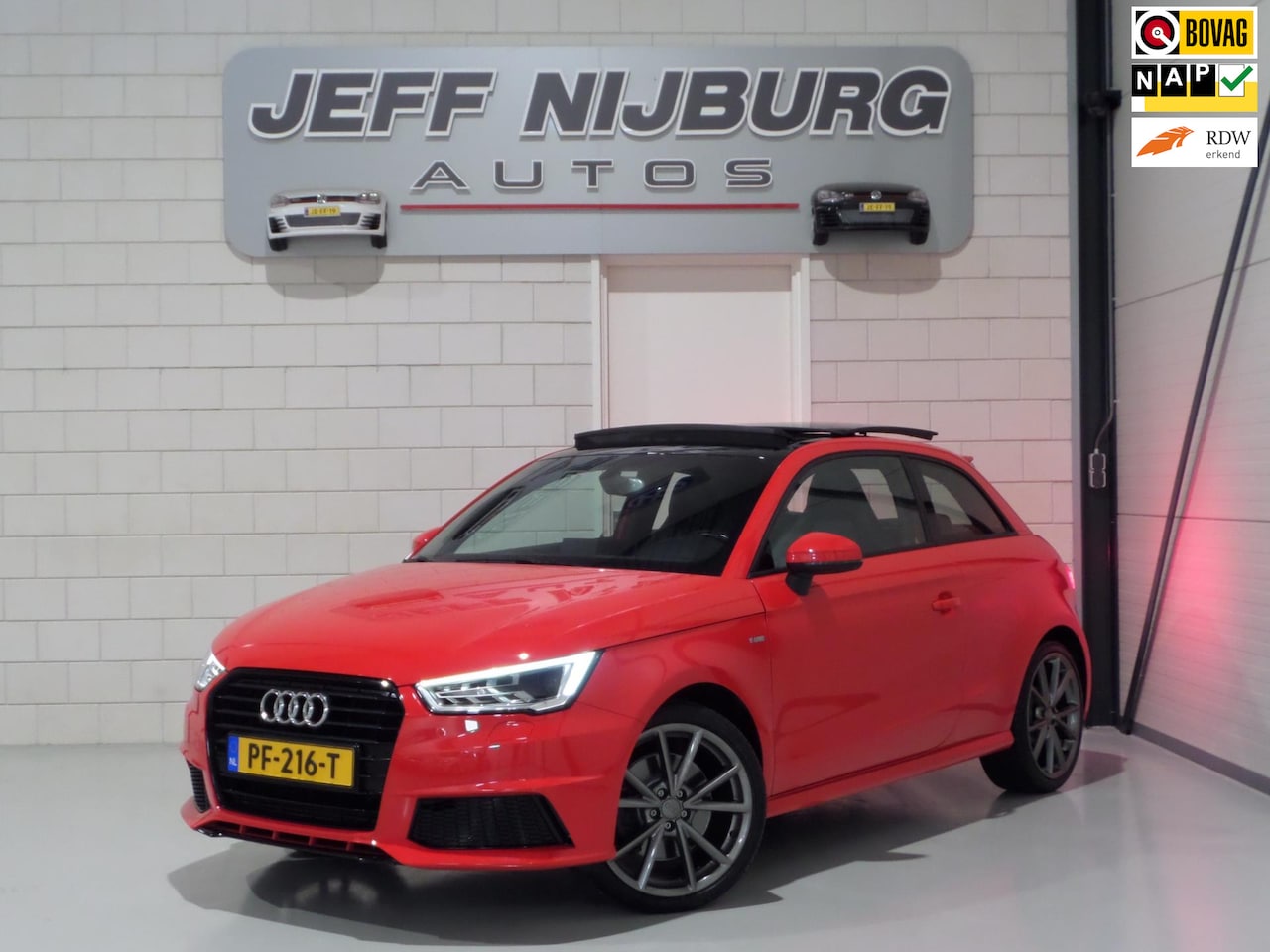 Audi A1 - 1.8 TFSI 192PK 3X S-Line Automaat! Schaalstoelen Pano Xenon-LED Stoelverwarming DAB+, van - AutoWereld.nl