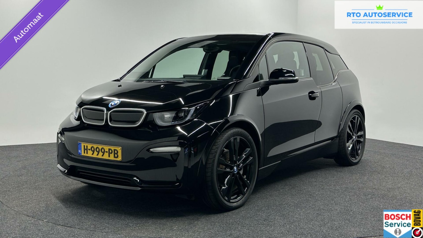 BMW i3 - S 120Ah 42 kWh For The Oceans Edition BLACK LEER - AutoWereld.nl