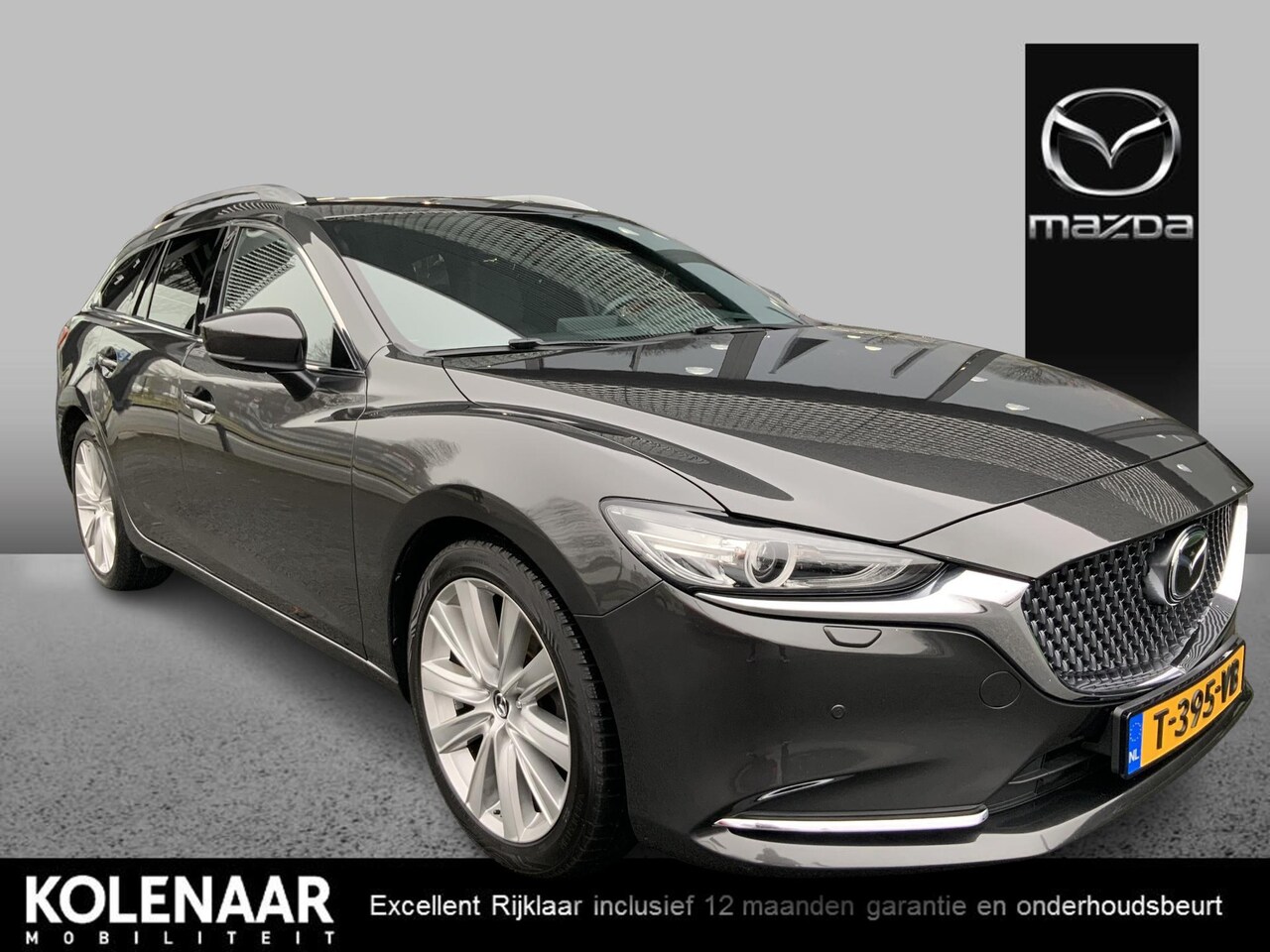 Mazda 6 Sportbreak - Automaat 2.0 Sky-G 165 Signature /Afn. trekhaak/Navi/HUD/Adaptive/ECC/Keyless/Nappa/CarPla - AutoWereld.nl