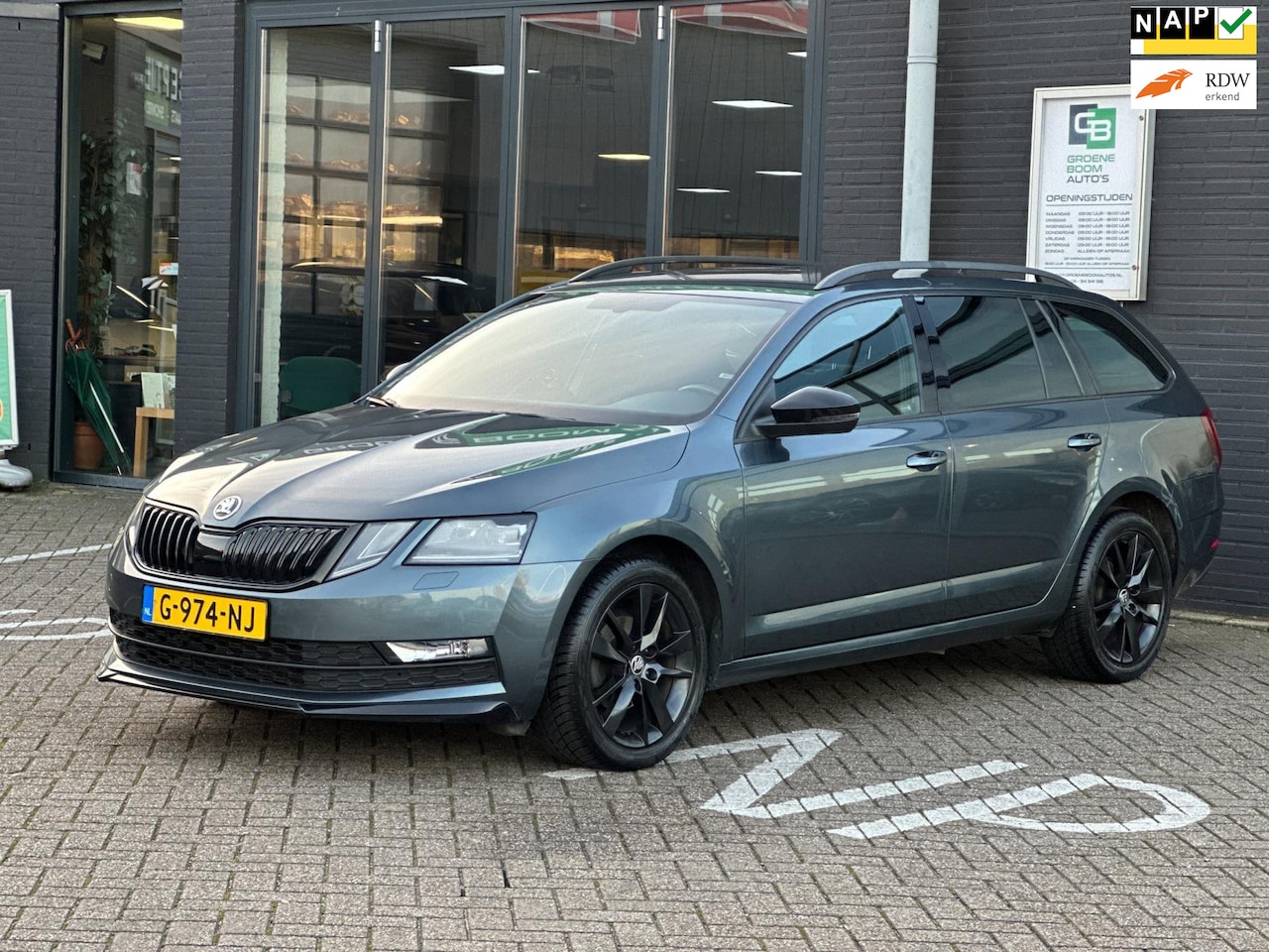 Skoda Octavia Combi - 1.6 TDI Greentech Sport Business/APP-CONNECT/NAVI/NL-AUTO NAP!! - AutoWereld.nl