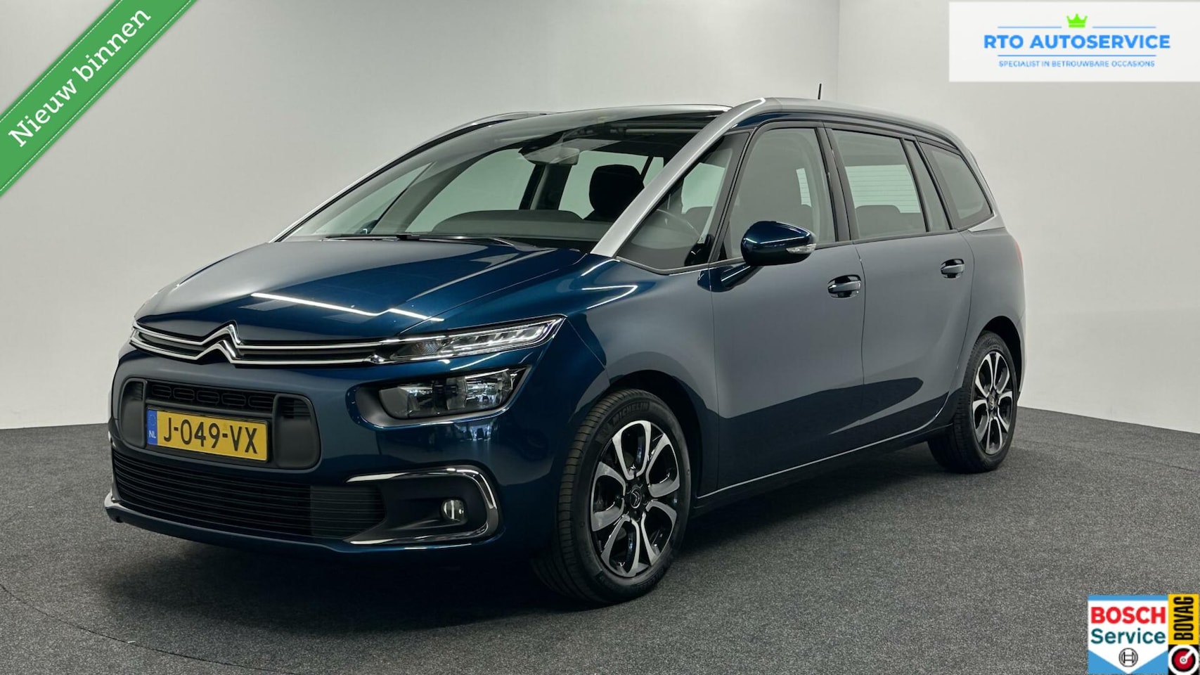 Citroën Grand C4 SpaceTourer - 1.2 PureTech Shine CARPLAY TREKHAAK - AutoWereld.nl