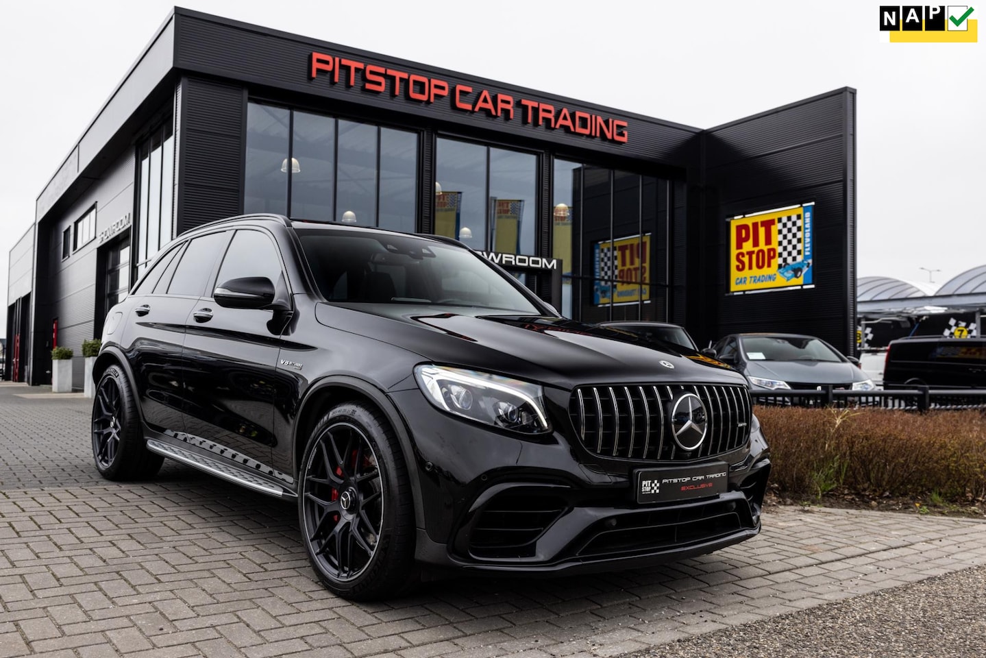 Mercedes-Benz GLC-klasse - 63 S AMG 4MATIC+ 63 S AMG 4MATIC+, 510 PK, Perf. Stoelen, Pano, Burmester! - AutoWereld.nl