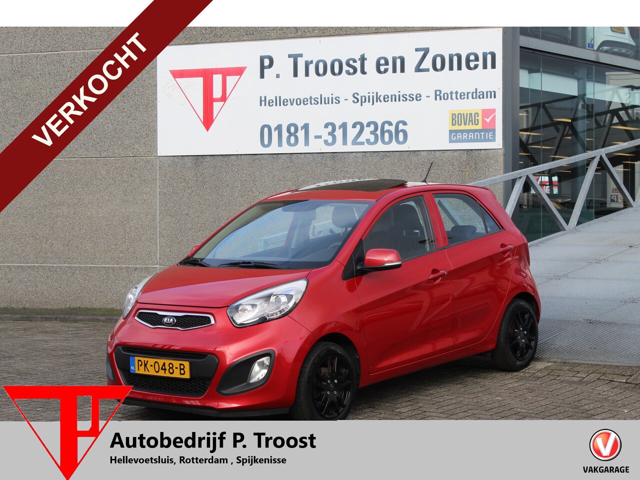 Kia Picanto - 1.2 CVVT Comfort Pack Automaat/Schuif kanteldak/Radio/Bluetooth/Elektrische ramen/Elektris - AutoWereld.nl