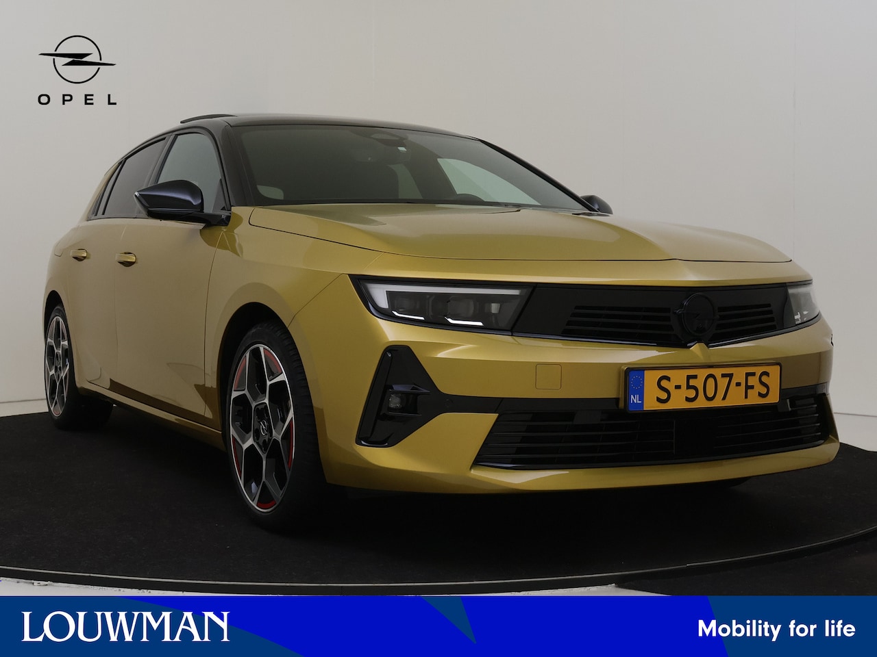 Opel Astra - 1.2 GS Line | Wireless Apple Carplay | Schuifdak | Alcantara | 18 Inch LM velgen  | - AutoWereld.nl