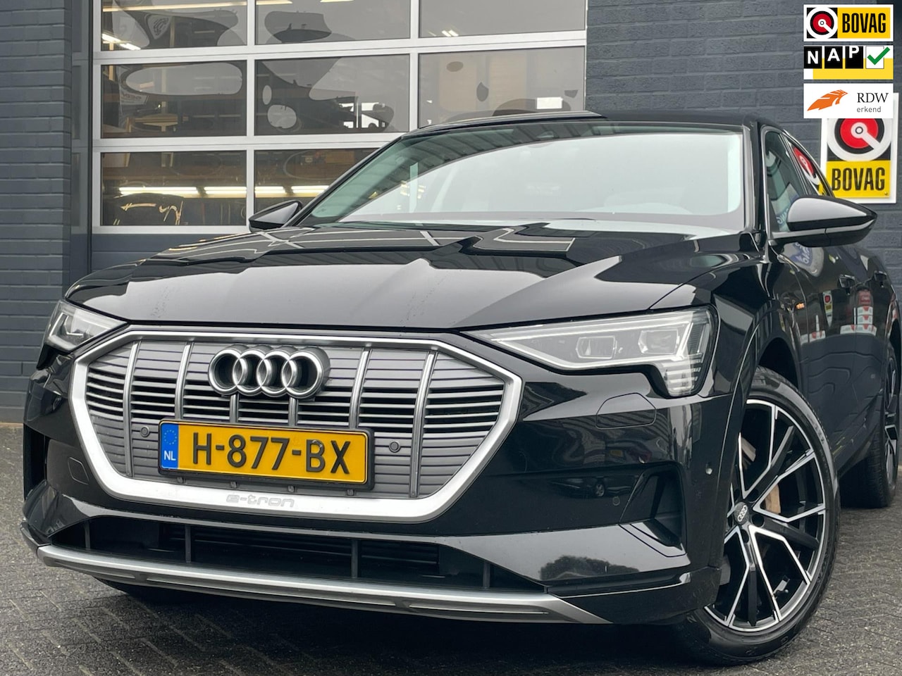 Audi e-tron - E-Tron 55 Quattro |LEDER|STOELVERWARMING|NL-AUTO|1e EIGENAAR| - AutoWereld.nl