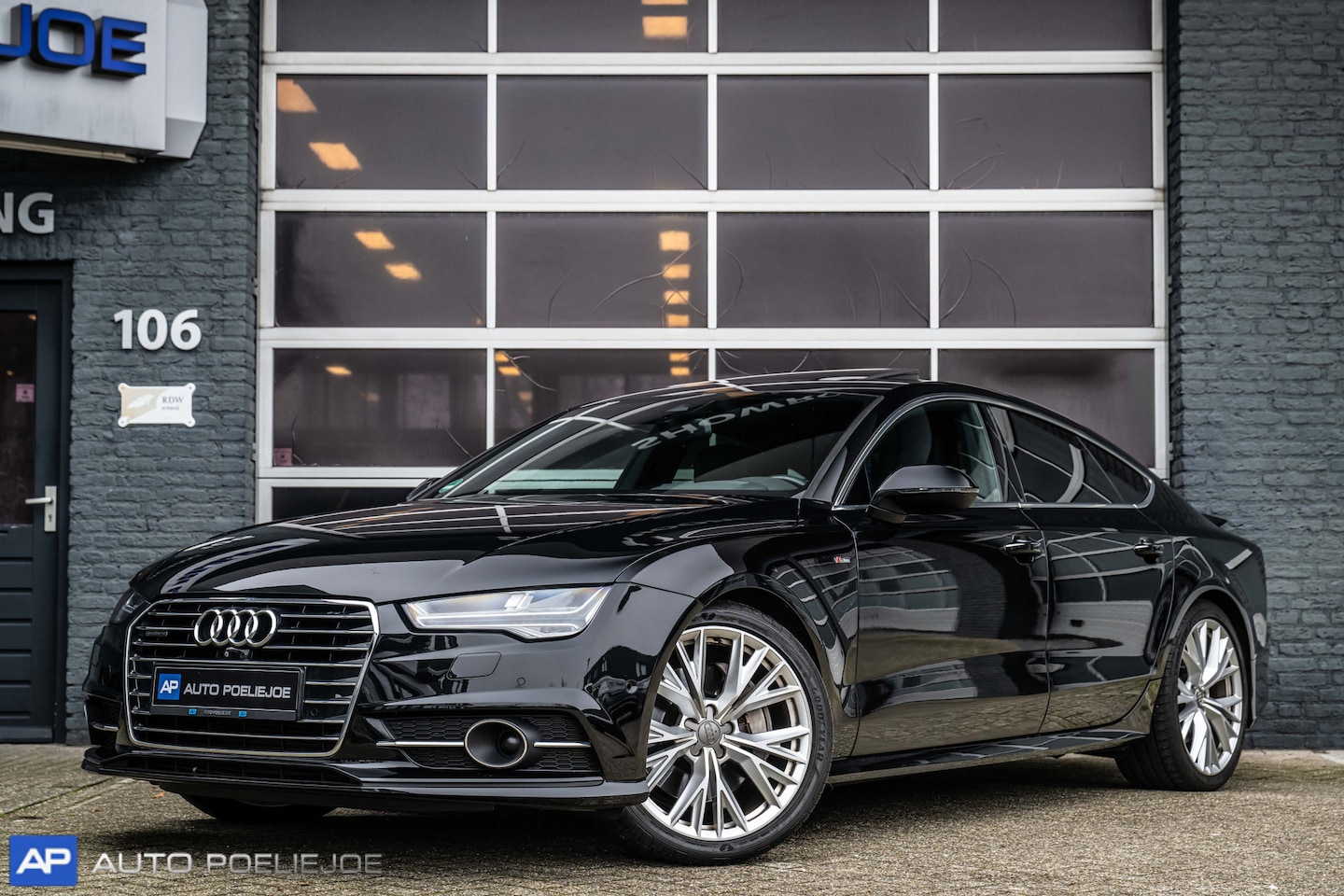 Audi A7 Sportback - 3.0 TDI BiT quattro S- Line , Head-Up, Bose, LM20, Lucht/V, Schuifdak, 20LM, Nachtzicht, M - AutoWereld.nl