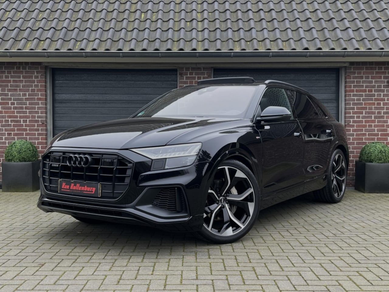 Audi Q8 - 50 TDI Quattro S Line S Stoelen 23RSQ8 Pano Air Hud 4wb B-O - AutoWereld.nl