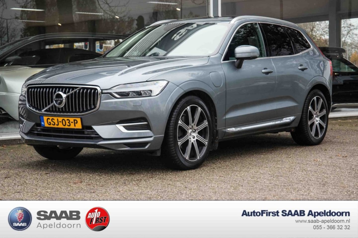 Volvo XC60 - T8 Twin Engine AWD Inscription BenW HUD Luchtvering Pano - AutoWereld.nl