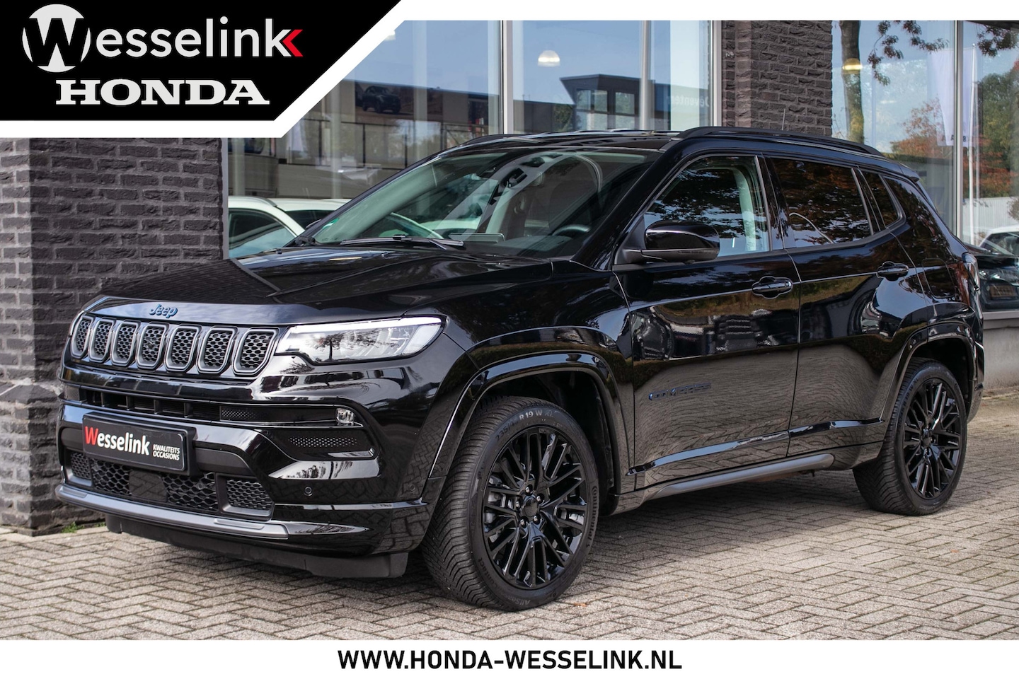 Jeep Compass - 4xe 240 Plug-in Hybrid Electric S - All-in rijklaarprijs | Nieuwe type | Navi | Leder | 36 - AutoWereld.nl