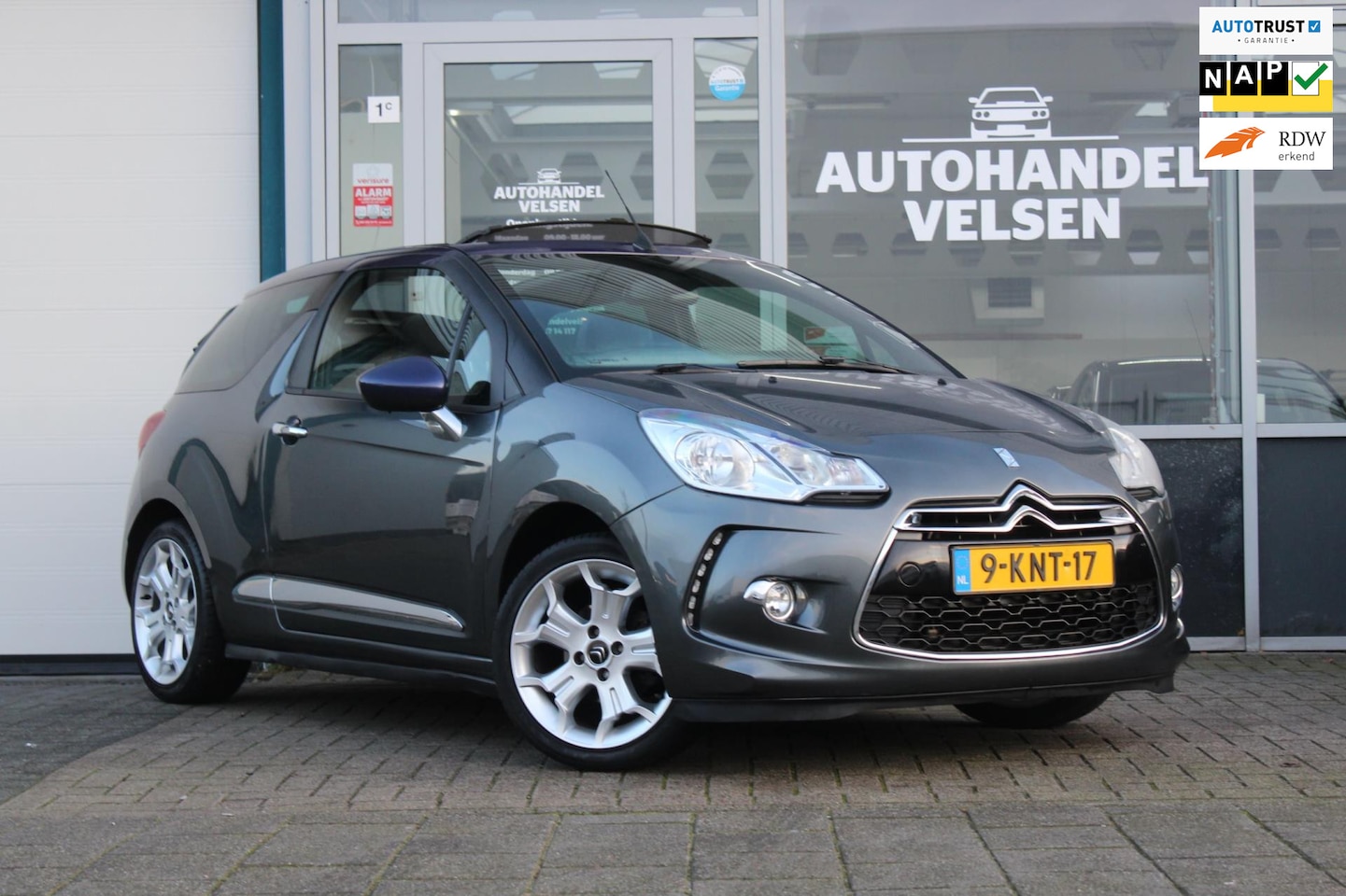 Citroën DS3 Cabrio - 1.2 VTi Chic|Navi|Nap| - AutoWereld.nl