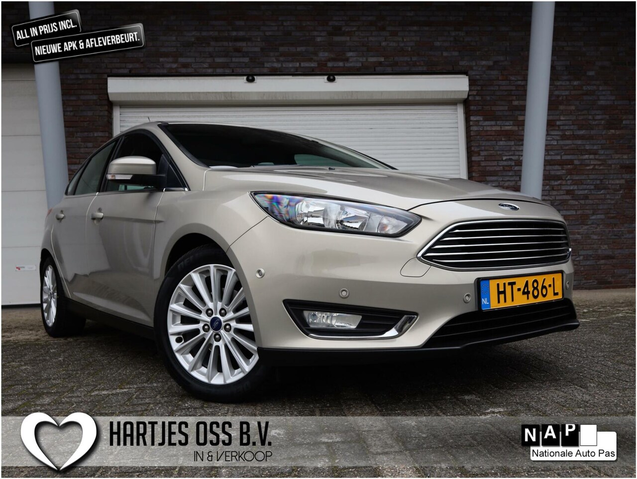 Ford Focus - 1.0 Titanium 125pk (Vol-Opties!) NL-auto - AutoWereld.nl