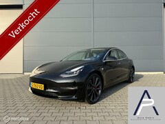 Tesla Model 3 - Performance AWD 75kWh 20Inch 3xzwart Autopilot