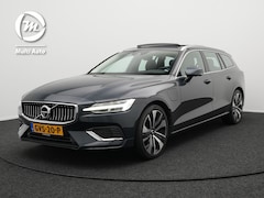 Volvo V60 - T6 Recharge AWD Inscription Plug In Hybrid PHEV | Panodak | Adaptive Cruise | Lederen Spor