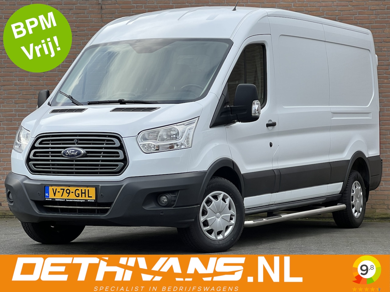 Ford Transit - 2.0TDCI 130PK L3H2 Euro6 / Cruisecontrol / Parkeersensoren - AutoWereld.nl