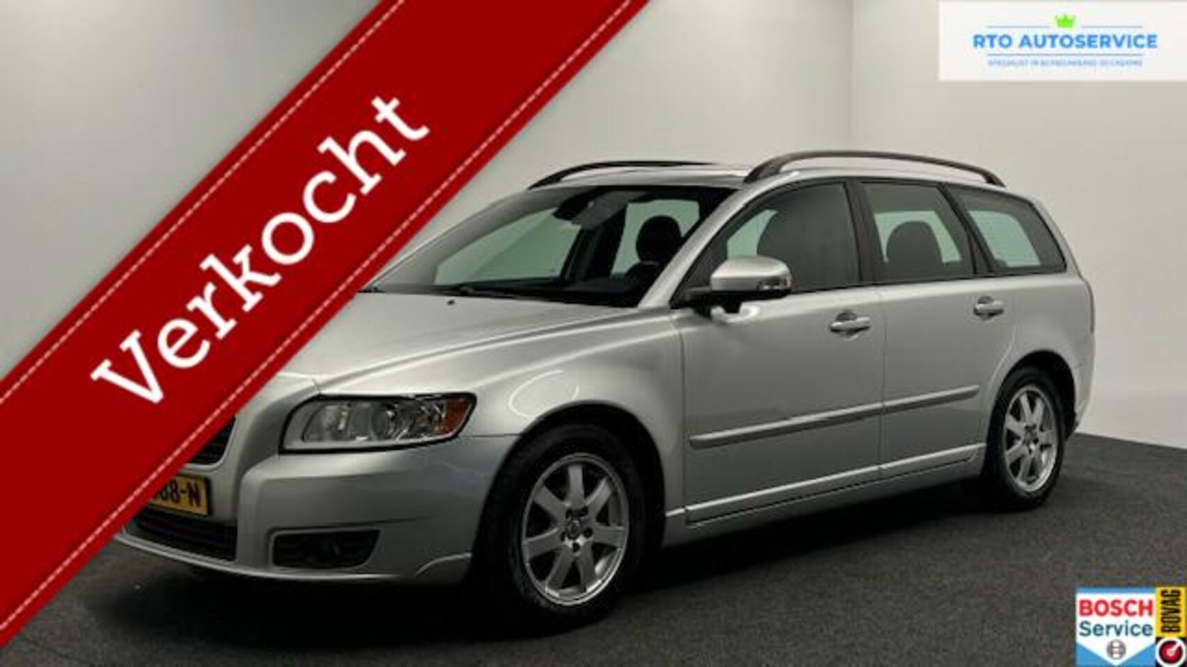 Volvo V50 - 1.6D S/S Summum SCHUIF/KANTELDAK LEER LM CRUISE - AutoWereld.nl